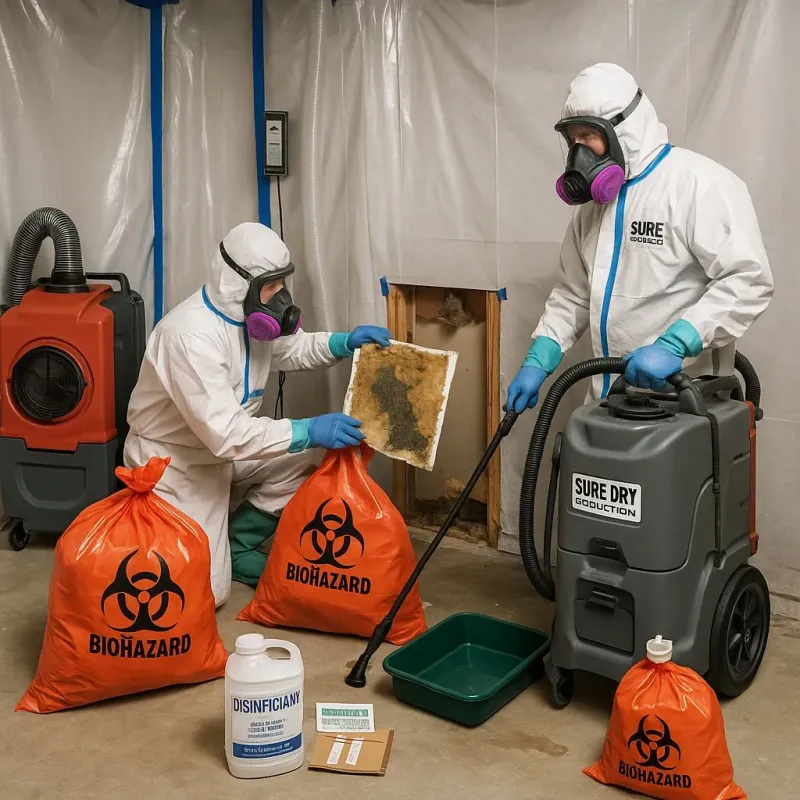 Contaminated Water Handling Protocols process in Animas, PR